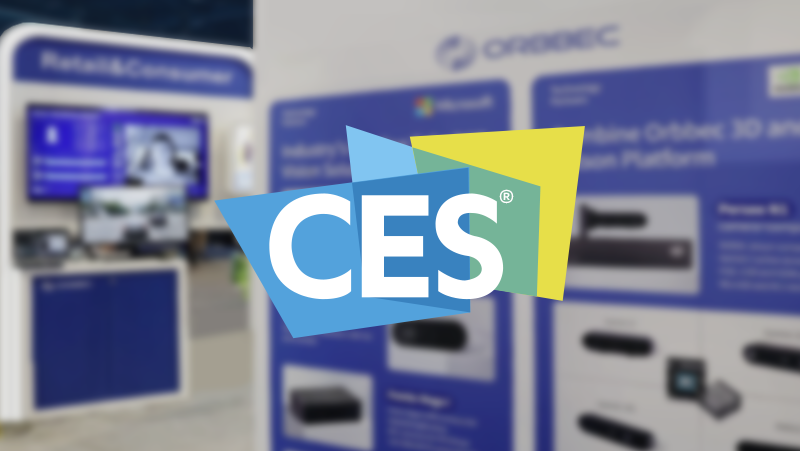 CES 2024 | 奧比中光全矩陣3D相機亮相，革新機器人視覺(jué)用戶(hù)體驗