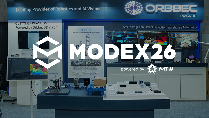 奧比中光亮相北美MODEX，加速智慧物流應用落地