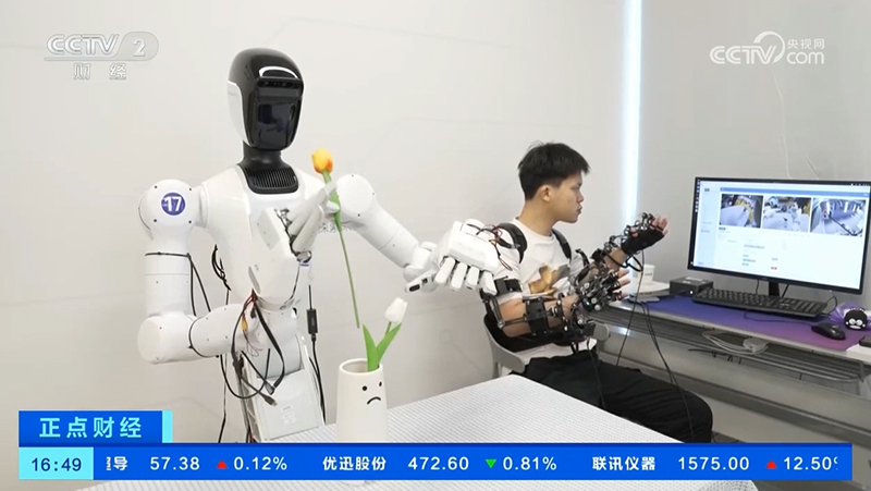  &ldquo;火&rdquo;上央視！奧比中光人形機器人客戶(hù)訂單增長(cháng)再提速